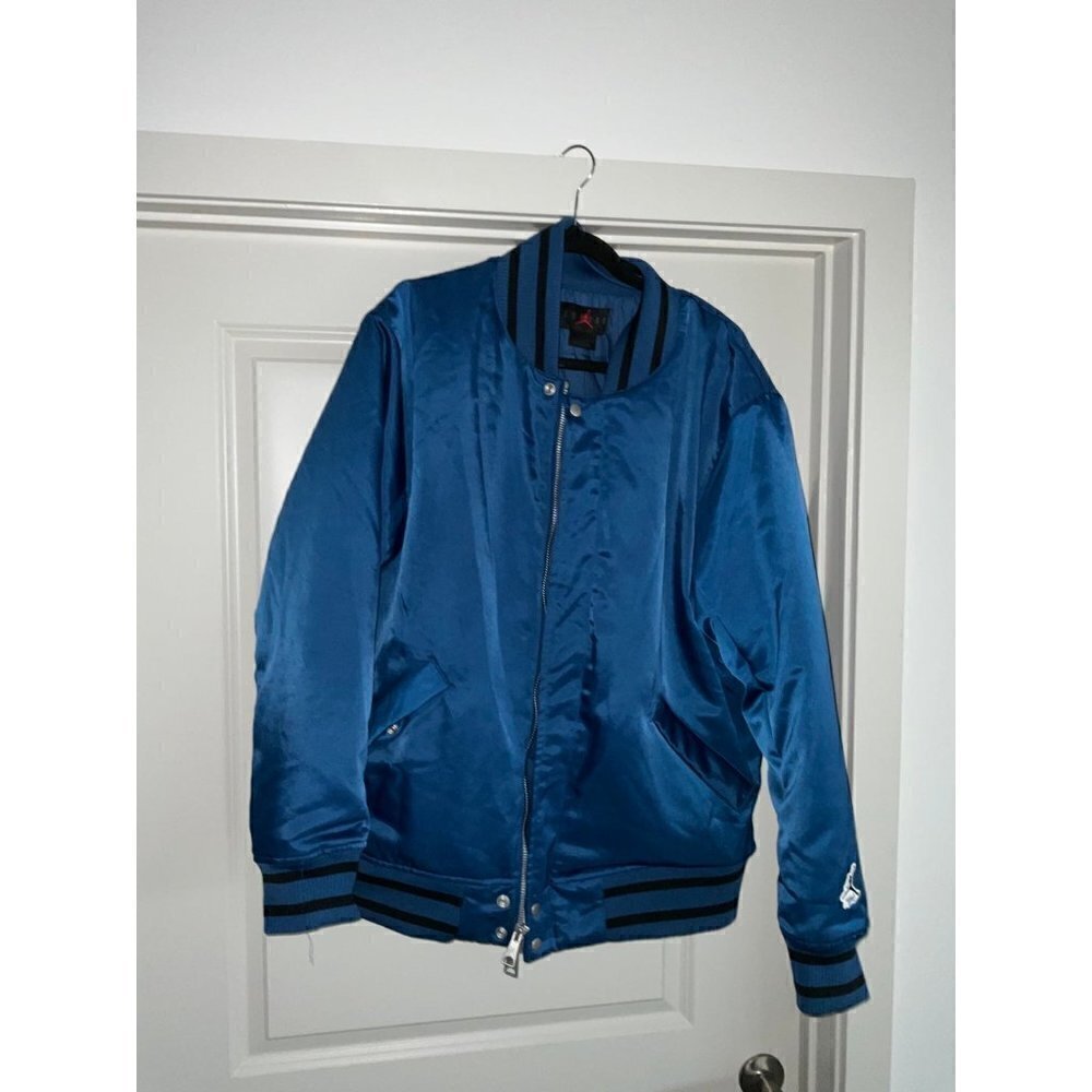 Jordan Essentials Flight Varsity Blue Jacket Size… - image 2